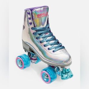 Impala Quad Roller Skates Holographic Sz 7